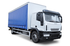 Car Hire Fleetwood - 18 Tonne Curtain Side Truck - Truck hire Fleetwood