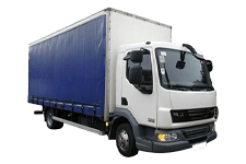 Car Hire Fleetwood - 7.5 Tonne Curtain Side Truck - Truck hire Fleetwood