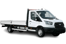 Car Hire Fleetwood - Ford Transit Dropside Van - Van hire Fleetwood